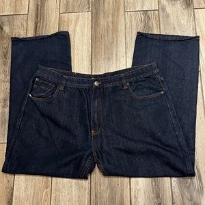 Kayden K Mens Jeans Size W44 x L32 Straight Leg Stretch Cotton Blend.